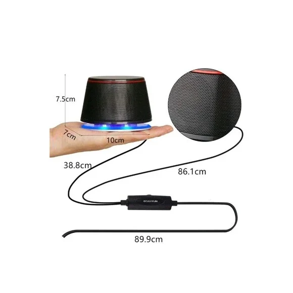 SW102 Computer Speakers, 5Wx2, Deep Bass in Small Body, Stereo 2.0 USB Powered 3 - Picture 5 of 11